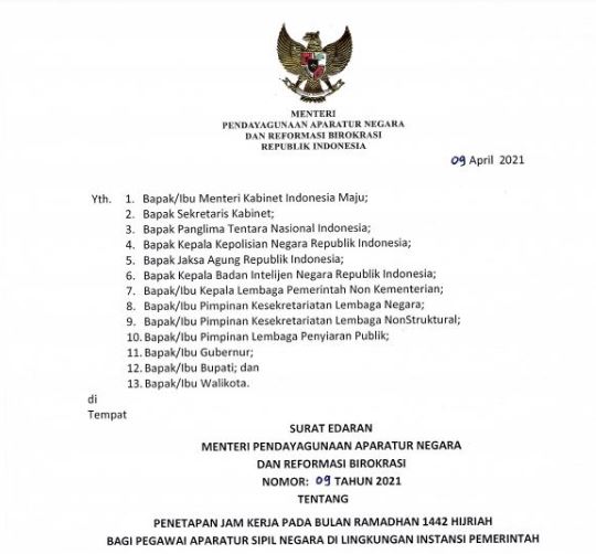 jam ramadhan
