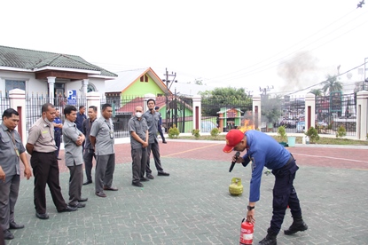 simulasi penanggulangan bencana 1