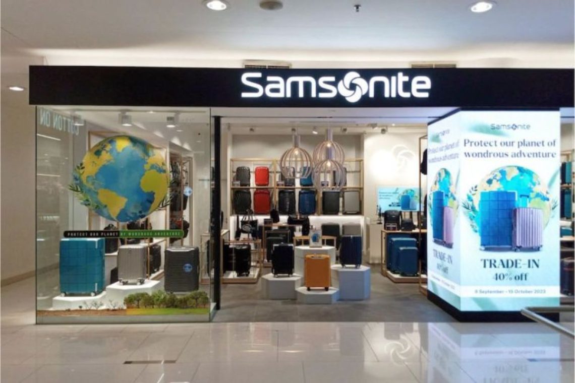 Samsonite, WERGUD, juga juga Plus Jakarta upcycle koper bekas