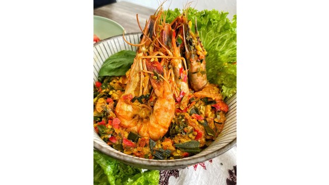 Resep Udang Woku, Kuliner Sadap Asli Manado yang dimaksud digunakan Bikin Ketagihan